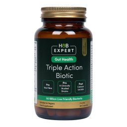 H&B Expert Pre- Pro și Post Biotice (Triple Action Biotic) Formula 60cps