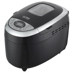 Masina de facut paine FIRST FA-5152-3-BA, 850W, 1.25 kg, 12 programe, Timer, Acoperire antiaderenta, Negru/inox