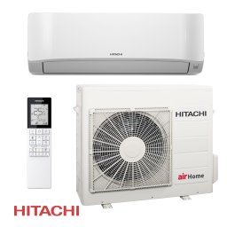 Aparat de aer conditionat cu invertor Hitachi AirHome 400 RAK-DJ70RHAE / RAC-DJ70WHAE, 24.000 BTU, 50 m², A++, Wi-Fi, R-32, Alb