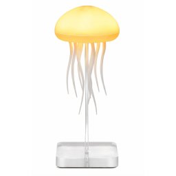 Lampa LED tip meduza RGB cu efect dinamic lumina ambientala schimbare culori reincarcabila