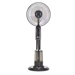 Ventilator cu umidificator 75W cu 3 viteze diametru 43 cm rezervor apa 3.2 litri oscilatie timer ultrasunete