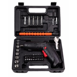 Trusa Mini autofiletanta 46 accesorii 3.6V 2 pozitii de insurubare