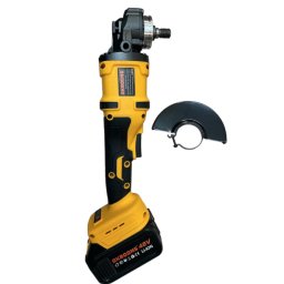 Polizor unghiular cu acumulator 2 acumulatori 48V de 8500 RPM disc 125 mm design ergonomic