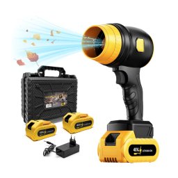 Suflanta aer portabila cu 2 acumulatori 48V de 34000 RPM uscare masina suflat frunze