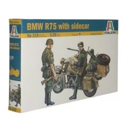 Italeri: Machetă BMW R75 with Sidecar - 1:35