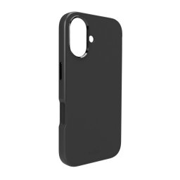 Husa Pure Icon Mag Pro Liquid Silicone Case for iPhone 17, MagSafe Compatible, with Camera Protection and Aluminum Buttons - Black