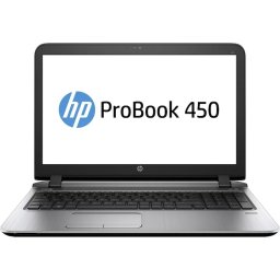 Laptop HP ProBook 450 G3, Intel Core i7-6500U pana la 3.10 GHz., Skylake, 15.6", HD, memorie 8GB DDR3, 256GB SSD M.2, AMD Radeon R7 M340, Microsoft Windows 10, Black, DVD-RW