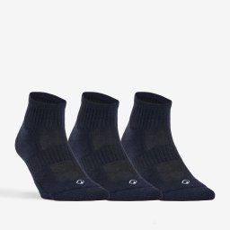 SET DE 3 PERECHI ȘOSETE TENIS MID RS 500 BLEUMARIN