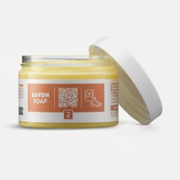 Săpun solid cu glicerină pentru încălțăminte și echipamente din piele 150 ml