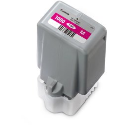 Cartus Cerneala Original Canon Magenta, PFI-1000M, pentru IPF PRO-1000, , (timbru verde 0.15 lei),NOPP, 0548C001AA