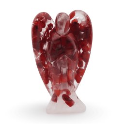 Inger din rasina cu spartura Coral rosu, 68mm