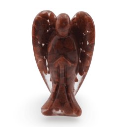Inger din rasina cu spartura Goldstone maro, 68mm