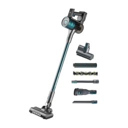 Concept VP6045 - Aspirator 2-în-1 vertical și de mână ICONIC SUCTION PRO 450W/29,6V albastru