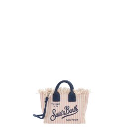 MC2 SAINT BARTH Geantă mică Vanity Mini With Strap VAMI001-03448L stripes s v 21