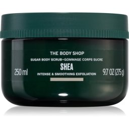The Body Shop Shea Body Scrub exfoliant de corp cu zahăr unt de shea 250 ml