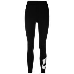 Nike Sportswear Leggings 'Classics' negru / alb