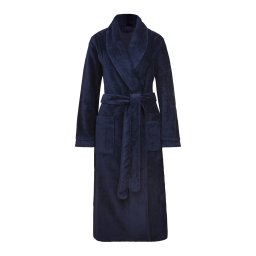 CALIDA Halat de baie lung bleumarin