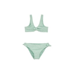 WE Fashion Costum de baie două piese verde mentă