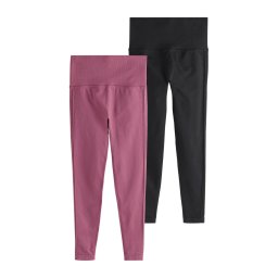 Next Leggings mauve / negru