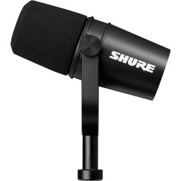 Microfon XLR pentru Podcast Shure MV7X Negru