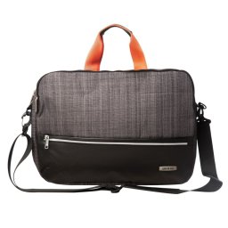 Geanta laptop 15 inch Corsica 40x29x7 cm gri