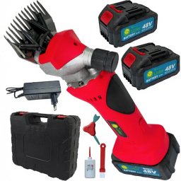 Trusa Masina de tuns oi cu 2 acumulatori 48V de 6000 mAh accesorii incluse MX841