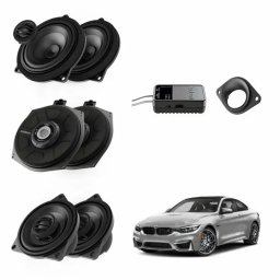 Boxe auto Pachet difuzoare Plug&Play Audison dedicate BMW K4E X4M