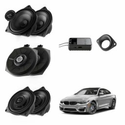 Boxe auto Pachet difuzoare Plug&Play Audison dedicate BMW K4M X4M