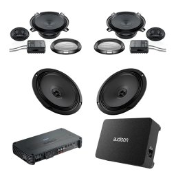 Boxe auto Pachet Difuzoare Auto cu subwoofer Audi A3 8L 1996-2003 Audison Prima 1010 W
