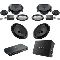 Boxe auto Pachet Difuzoare Auto cu subwoofer Audi A4 B5 1995-2001 Audison Prima 1010 W