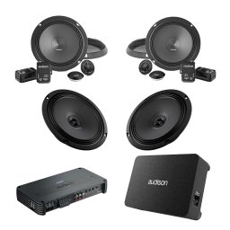 Boxe auto Pachet Difuzoare Auto cu subwoofer Volkswagen Sharan 2 2010-2022 Audison Prima 1010 W