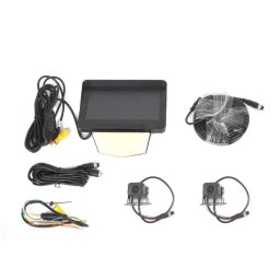 C20 Sistem de înregistrare TSS, kit CCTV, 2 x camere și monitor de 7