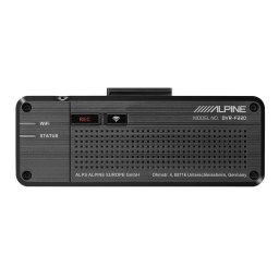 Camera video auto DVR-F220 Camera de bord Alpine pentru inregistrare in trafic