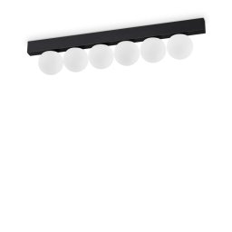 Plafoniera Ping Pong 313290, L:43,5 cm, 18W LED, metal negru