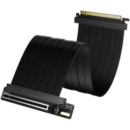 Cablu adaptor - extensie TRYX STRING PCI-e 5.0 x16 Riser, 200mm, ultra flexibil, High Speed, EMI Shielding, Black, A-S200C-PCI5-G0K