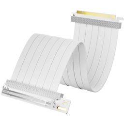 Cablu adaptor - extensie TRYX STRING PCI-e 5.0 x16 Riser, 300mm, ultra flexibil, High Speed, EMI Shielding, White, A-S300C-PCI5-G0W
