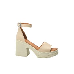 Sandale damă Dogati ultra chunky, crem, din piele naturală MIR10905-39 EU