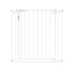 Lionelo - Poarta de siguranta prin presiune Truus Slim Led , Cu lumina Led cu senzor, 105 cm, Conform cu standardul european de securitate EN1930, Alb