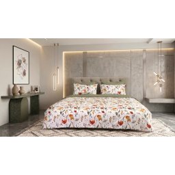 Lenjerie de pat Cotton Pro 100% bumbac – imprimare digitală (Poppelle)