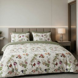 Lenjerie de pat Cotton Pro 100% bumbac – imprimare digitală (Paradise of Butterfly)