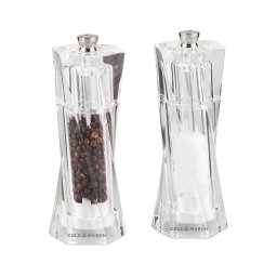 Cole&Mason ALDEBURGH set 2 râșnițe sare și piper, 14 cm