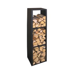 Suport pentru lemne 149 cm negru