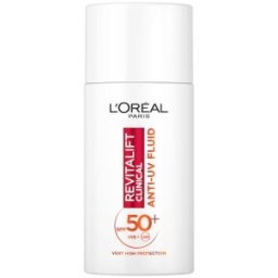 Set 2 x Crema cu Textura Fluida, L'Oreal Paris Revitalift, Vitamina C, SPF 50+, 50 ml