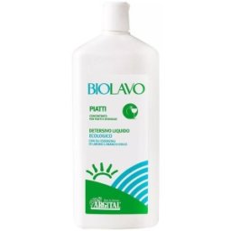 Set 2 x Detergent de Vase cu Lamaie, 1 l, Biolavo