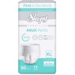 Scutece Chilotel pentru Adulti Sleepy Sensitive, Marimea XL Double, 30 Bucati