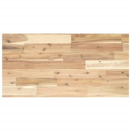 Blat de baie netratat, 80x40x2 cm, lemn masiv de acacia GartenMobel Dekor