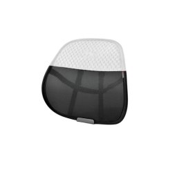 Suport lombar ergonomic bej pentru scaun auto si birou, cu plasa elastica