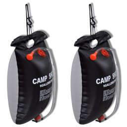 Dus de tabara, dus solar baie de exterior, 20 L, 2 buc GartenMobel Dekor