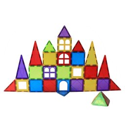 Set de constructie magnetic Magplayer, 32 piese, forme geometrice, 3 ani+