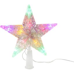 Stea luminoasa de Craciun MagicHome, 10 LED multicolor, pe baterii